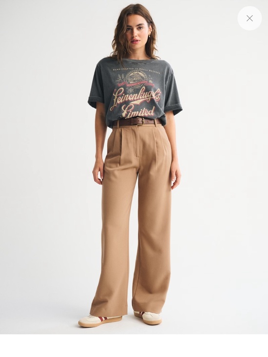 Abercrombie & Fitch Pants - Abercrombie & fitch A&F Sloane Tailored Wide Leg Pant